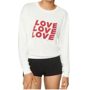 Spiritual Gangster LOVE LOVE LOVE baggy beach jumper sweatshirt
